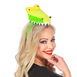 Set krokodýl ocásek a čelenka